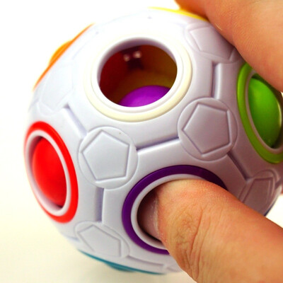 

Magic rainbow ball Magic ball abnormal shape Magic football creativity Yongjun Rubiks Cube
