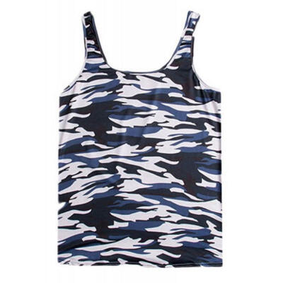 

Muscle Mens Camouflage Sleeveless Tank Top Military Army Sport Fitness Gym Vest