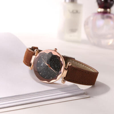 

HOT Luxury Diamond Rhinestone Watch Women Casual Leather Quartz Wristwatch