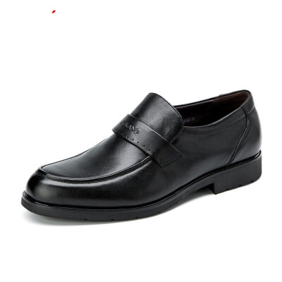 

Aokang men&39s business suits leather shoes round feet feet England gentleman men&39s shoes 153909006 black 39 yards