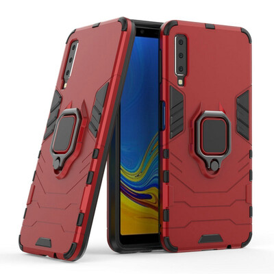 

for Samsung Galaxy A7 2018 SM-A750F Ring Case Car Holder Phone Case for Samsung Galaxy A7 2018 SM-A750F A750 Armor Case Cover
