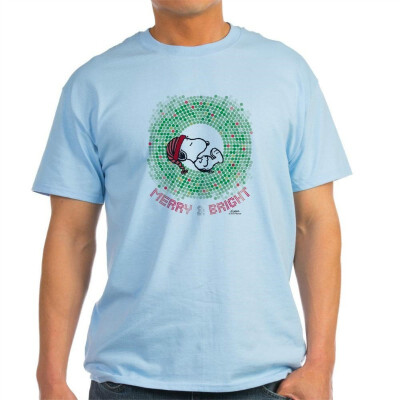 

CafePress - Peanuts Snoopy Merry&Bright - 100 Cotton T-Shirt