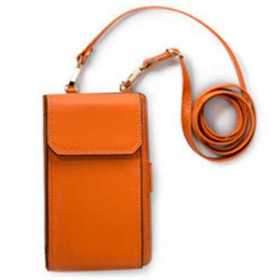 

Universal Leather Phone Bag Pouch For Samsung Galaxy Note9 8 S9 S8 Plus Cover Shoulder Bag Phone Wallet For iPhoneXs Xs Max Xr
