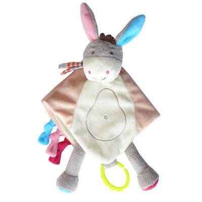 

Plush Stuff Toy Monkey Comforter Comfort Blanket Animal New Born Baby Boy Gift