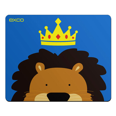 

Should fit cool EXCO lion king cartoon animal mouse pad trumpet thickening office home game pad cute creative animation bottom anti-slip MSP012