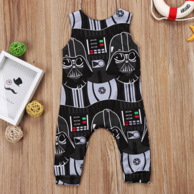 

Stylish Kids Baby Boys Darth Vader Romper Bodysuit Jumpsuit Clothes Outfit 0-3Y