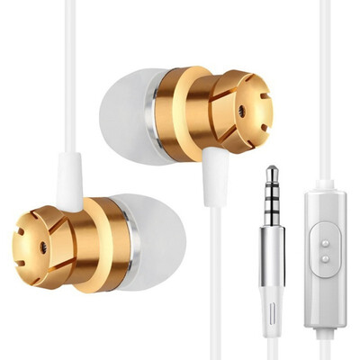 

In-ear headphone turbo heavy low band microphone headset for mobile phone