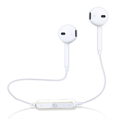 

S6 Bluetooth Headphones Sport Earphones with Mic Volume Control