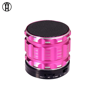 

WH S28 Metal Wireless Bluetooth speaker portable outdoors mini audio bluetooth speaker support TFUSB Universal type