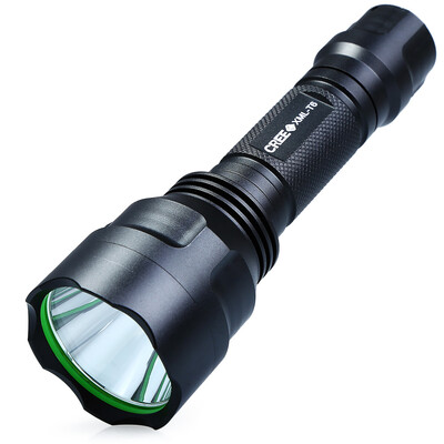 

UltraFire C8 1300LM CREE XML T6 Outdoor Waterproof LED Flashlight 1 x 18650 Battery