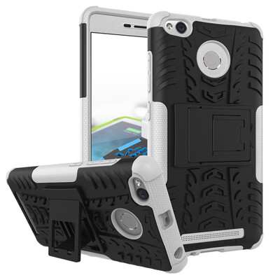 

Fivice Redmi 33S3 Pro Case TPU anti-fall tire pattern back clip bracket phone case