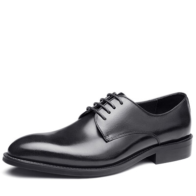 

Haotton (HAUT TON) men's business casual shoes leather dress shoes P089 black 40 yards