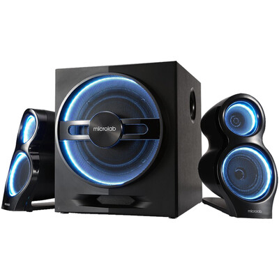 

Microlab (Microlab) T10 игровой компьютер спикер HIFI Bluetooth стерео трехходовой 2,1 диктор мультимедиа черный