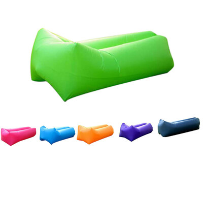 

MyMei Outdoor Hangout Fast Inflatable Sleeping Bed Sofa Camping Beach Lazy Air Bag2016