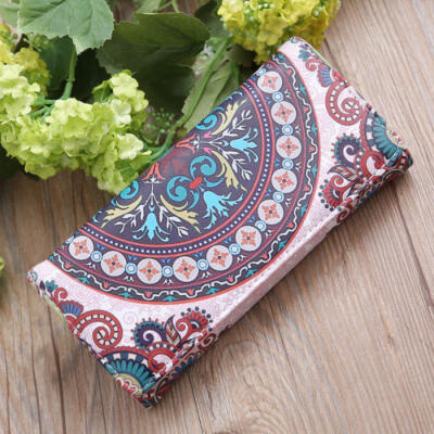 

US Fashion Women Lady Girls Floral Leather Wallet Card Holder Phone Purse Long