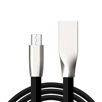 

TPE Micro USB Charging Cable Sync Data Line Cord Metal Housing Durable Tangle-Free Micro USB Cable for Android Samsung Nokia Sony