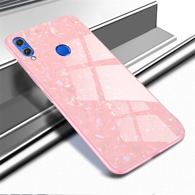 

Goowiiz Phone Case For Huawei Honor 8x8x MaxNote 10Play Luxury Soft Edge Silicone Frame Glass Shell Cover