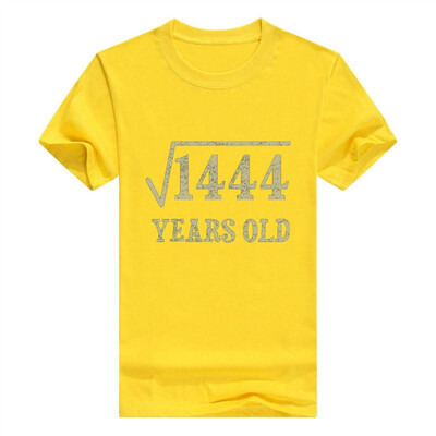 

38 yrs Years Old Square Root of 1444 38th Birthday T-Shirt