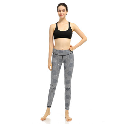 

Sounteam Womens Printed Leggings Full-Length Regular Size Yoga Workout Leggings Pants