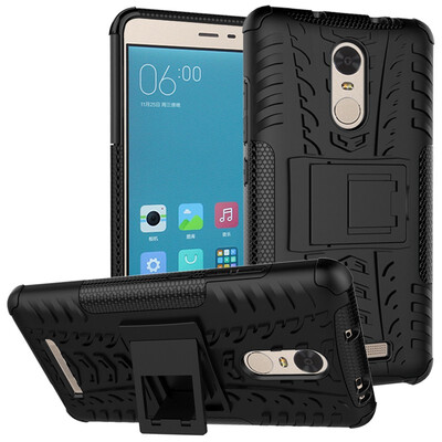 

Fivice Redmi note 3 Note 2 Pro Case TPU anti-fall tire pattern back clip bracket phone case