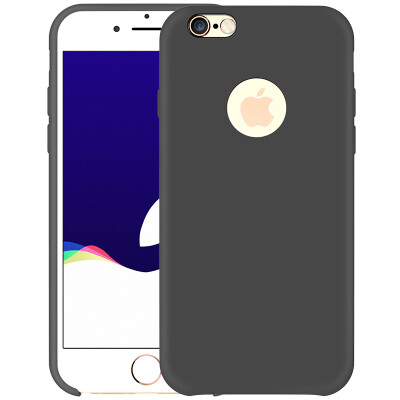 

Би Диас (BIAZE) Apple 6 / 6S телефон оболочки iPhone6 ​​/ 6S жидкий силикон защитный рукав корпус JK124- черный все включено DROP