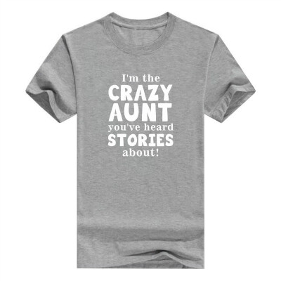 

Aunt Gifts Crazy Aunt Youve Heard Stories About Juniors Top Mens T-Shirt