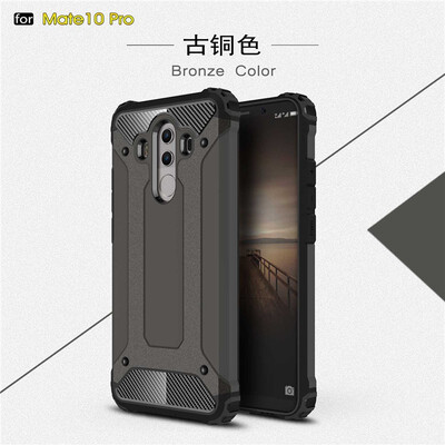 

Fivice Huawei Mate 10 Pro case Luxury Silicone Diamond Armor PC Hard Shell Phone Case