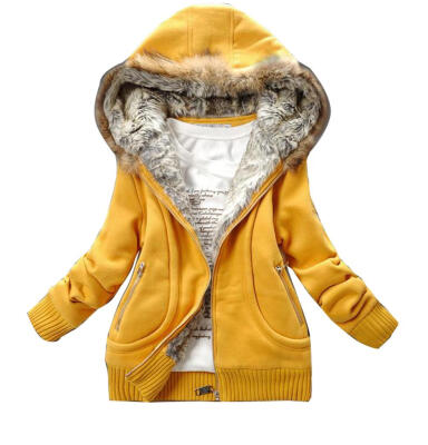 

Women Winter Warm Fur Collar Hoodies Sweaters Sweatshirt Parka Down Jacket coat