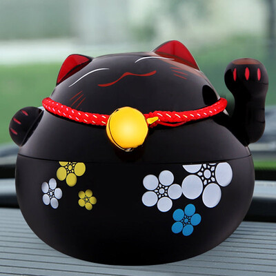 

Carori Z179 car perfume seat decoration car car with aromatherapy balm lucky cat lemon black