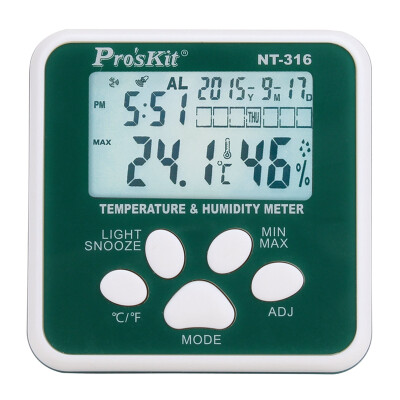 

Pro39skit NT-316 Multifunctional Digital Temperature&Humidity Meter Thermometer Humidity Meter Indoor Electronic Thermomete