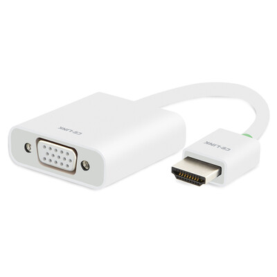 

CE-LINK HDMI to VGA кабель конвертер HD видео адаптер адаптер компьютер коробка кабель телевизор монитор проектор черная 2709