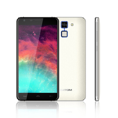 

HOMTOM HT30 Fingerprint Smartphone 3G WCDMA MTK6580 13GHz Quad Core 25D 55 Inches HD 1280 720 Pixels Screen Android 60 Marsh