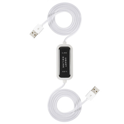 

2 Port USB KM Keyboard Mouse Switch File Data Transfer Share Link Cable