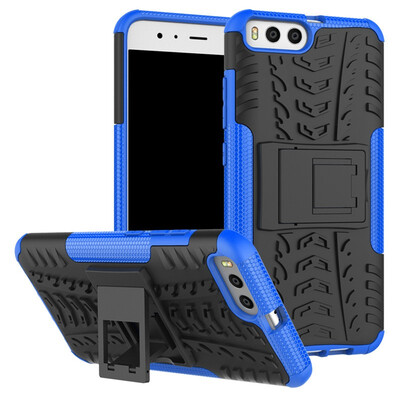 

Fivice Redmi 66A Case TPU anti-fall tire pattern back clip bracket phone case