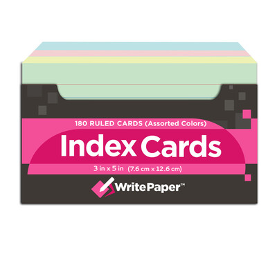 

KAISA Four-color American Index Card Index Cards Category Label Office Card Paper Card Reader Card