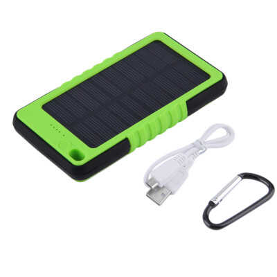 

8000mAh Portable Waterproof Solar Power Bank Backup Battery Charge For Phone