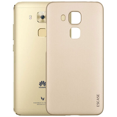 

ESCASE Huawei Mang 5 mobile phone sets Huawei mobile phone shell drop protection cover all-inclusive feel paint 5.5 inch soil Hao gold