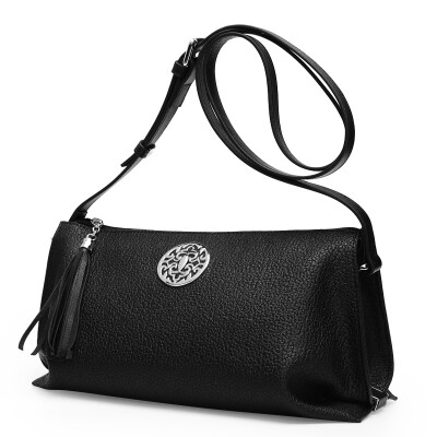 

Red Valley HONGU Shoulder Bag Female Tassou Totem Leather Large Capacity Handbag Messenger Bag H51706270