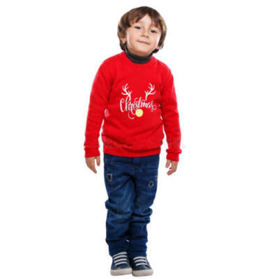 

Christmas Family Matching Clothes Men Women Kid Bear Sweatshirt Hoodie Sweater