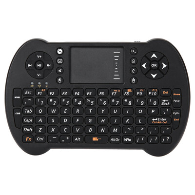 

VIBOTON - S501 24GHz Mini Wireless QWERTY Keyboard Air Mouse Touchpad Remote Control