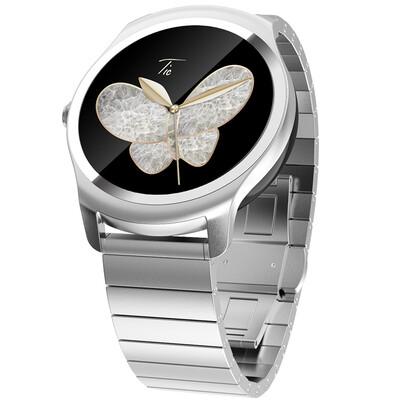 

Ticwatch 2 смарт-классическая классическая серия (ремешок из нержавеющей стали) голос жесты сенсорный интерактивный Bluetooth 3G вызов смотреть водонепроницаемый GPS шаг разума Jingdong микро-связи APP дистанционное управление смарт-бытовая техника