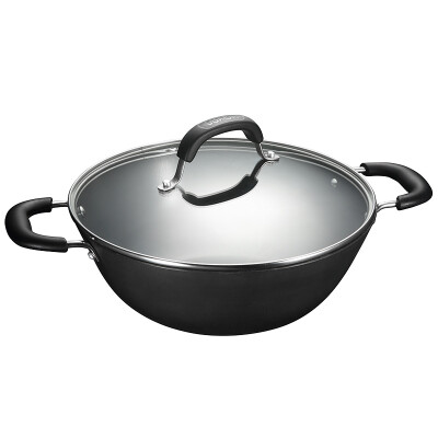 

【Jingdong Supermarket】 Supor supor cast iron binaural uncoated deep wok 34CM wearable iron cooker gas induction cooker general FC34Y1