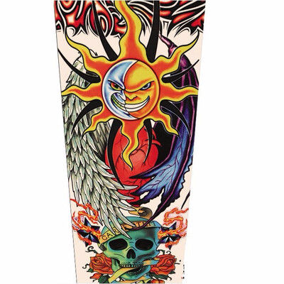 

Outdoor Sleeves stitches Tattoo sleeve Sleeve Men&women Flower Arm Ride Driving Sunscreen Equipment Arm Warmers