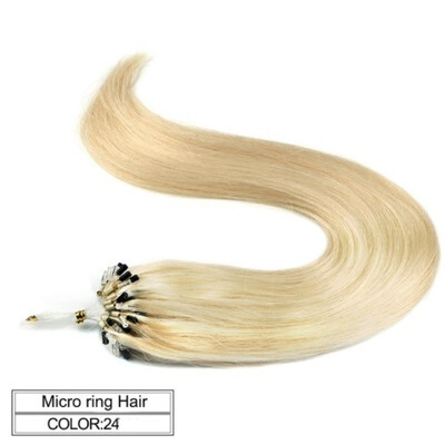 

Amazing Star Brazilian Virgin Hair Straight Micro Loop Hair Extensions Good Quality Human Hair Weave Cheap Price 18 Inches