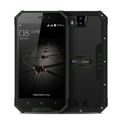 

Blackview BV4000 Tri-proof Smartphone 3G WCDMA Outdoor Ragged Tough Phone 47inch HD 1280720pixel MTK6580A Quad-core 13GHz 1GB R