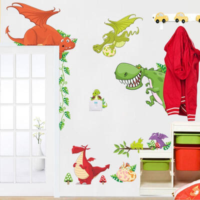 

Animals Dinosaur Dragon Vinyl Wall Sticker Decals Kids Nursery Room Decor P6