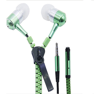 

MyMei New 35mm in-Ear Earphone Earbuds with Mic Zipper Universal Stereo Headphone