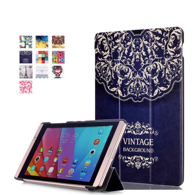 

Fashion silk screen MediaPad M2 tablet case size 8.0 only suitable models for 801 w and 803 l huawei tablet