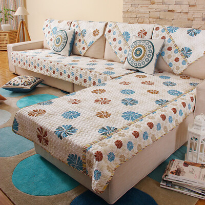 

Rich home (FOOJO) cotton single sofa cushions hand towel back towel Hawaii 70 * 70cm