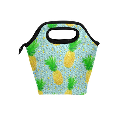 

Lunch Bag Tote Bag Pineapple Travel Picnic Organizer Lunch Holder Handbags Lunch Bag Box for Office